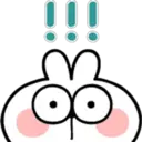 SPOILED RABBIT EMOJI#3 4