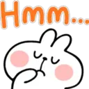 SPOILED RABBIT EMOJI#3 24
