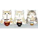 Gatitos Food Kawaii 11
