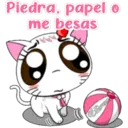 Piedra, papel O
me besas
E
Lorena