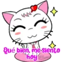 Qué bien, me siento
hoy olikarang