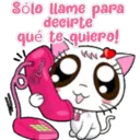 Sólo llame para
decirte
qué te quiero!
Lorena