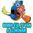 BORRA ESO, TE VAN A ELIMINAR!