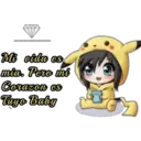 Mi vida es
mia. Pero mi
Corazon es
Tugo Baby