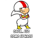 CAER... ESO
COMO SE HACE