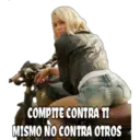 COMPITE CONTRA TI MISMO NO CONTRA OTROS
