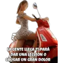 LA CENTE LLEGA TIPARA DAR UNA LECCION O CAUSAR UN CRAN DOLOR