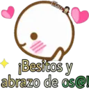 Clau
¡Besitos y
abrazo de os@!