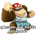 a
¿Acaso me estás
retando?