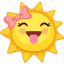 Emoji Sun 5