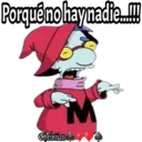 Porqué no hay nadie...!!!
Christian