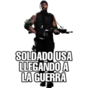 John
SOLDADO USA
LLEGANDO A
LA GUERRA