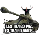 John
LES TRAIGO PAZ,
LES TRAIGO AMOR...