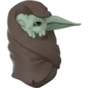Baby Yoda animado (Telegram) 9