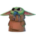 Baby Yoda animado (Telegram) 4