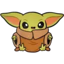 Baby Yoda animado (Telegram) 25