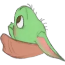Baby Yoda animado (Telegram) 10