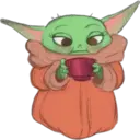Baby Yoda animado (Telegram) 20