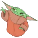 Baby Yoda animado (Telegram) 27