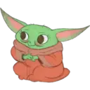 Baby Yoda animado (Telegram) 3