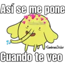 Así se me pone
Zambrano Stick
ZambranoSticker
но
Cuando te veo