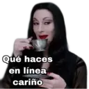 Qué haces
en línea
cariño