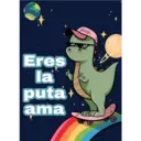 Eres
la
puta+
ama
gocase