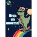 Eres
un
anormal
gocase