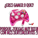 BERES GAMER O QUE?
Ivana
PORQUE JUEGAS MUY BIEN
CON MIS SENTIMIENTOS:)