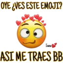 OYE ¿VES ESTE EMOJI?
Ivana
ASI ME TRAES BB