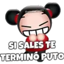 @emmarias91
SI SALES TE
TERMINO PUTO