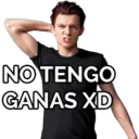 NO TENGO
GANAS XD
