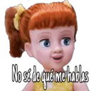 No sé de que me hablas