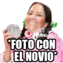 FOTO CON
EL NOVIO
