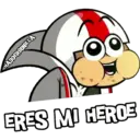 HADDERBONILLA
ERES MI HEROE