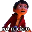 NO TE CREO