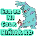 ESA ES
MI
COLA
NIÑITA XD
bww
