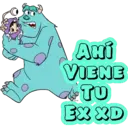 AHÍ
VIENE
TU
EX XD