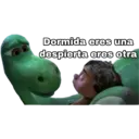 Dormida eres una
despierta eres otra