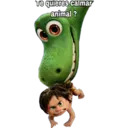 Te quieres calmar
animal ?