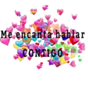 Me encanta hablar
CONTIGO
