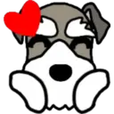 Emoji Perrito Schnauzer 23