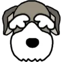 Emoji Perrito Schnauzer 29