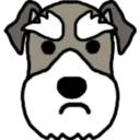 Emoji Perrito Schnauzer 22