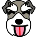 Emoji Perrito Schnauzer 13