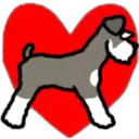 Emoji Perrito Schnauzer 26