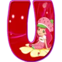 Abecedario  Rosita fresita 4