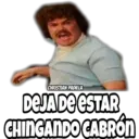 CHRISTIAN PADILLA
DEJA DE ESTAR
CHINGANDO CABRÓN