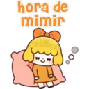 Orange girl 6