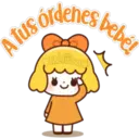Orange girl 10